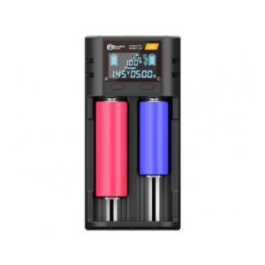 Зарядное устройство D2 LCD Intelligent Charger (2 слота) BlueMax